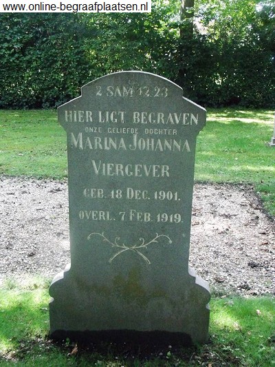 Marina Johanna Viergever 1901-1919